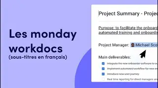 monday workdocs | Fran&ccedil;ais (French)
