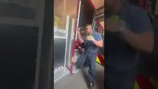 Learning to be a firefighter....From a Great Firefighter. Mr Boyd. Newark's FD FINEST