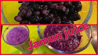 Jamun juice - A Natural drink to combat diabetes