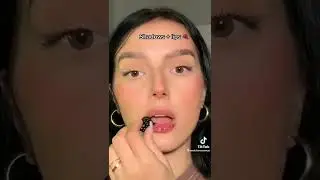 Makeup Using Fruits 🍇🍌🍉 #shorts #short #youtubeshorts #tiktok #trending #makeup #fruit #satisfying