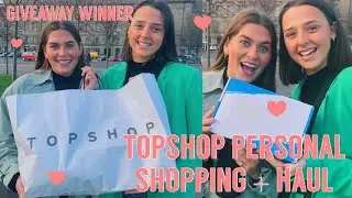 TOPSHOP Personal Shopping + Mini Haul | BONDI SANDS GIVEAWAY WINNER | Lucy and Anna