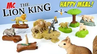 The Lion King McDonalds Happy Meal Toys Build a Scene Full Set 2019