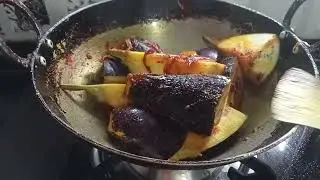Posto begun bhapa recipe 🙏👍 