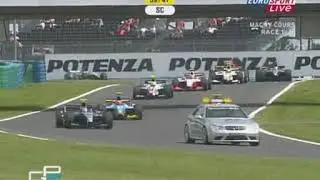 2007 GP2 @ France - Viso Huge Crash