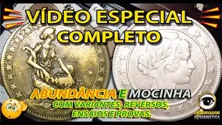 V&Iacute;DEO ESPECIAL COM MOEDAS DA ABUND&Acirc;NCIA E MOCINHA JUNTAMENTE COM VARIANTES, ENSAIOS E PROVAS
