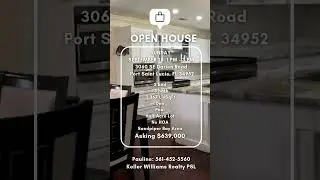 Open House September 28 1 PM   3 PM Dreaming of Florida living 🌴 This fully renovated 3 bed  3 bath
