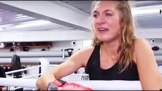 Erika Kits Gölevik testar kampsport som träning