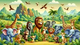 🐒🐸 أصوات الحيوانات | فيديو تعليمي مرح للأطفال