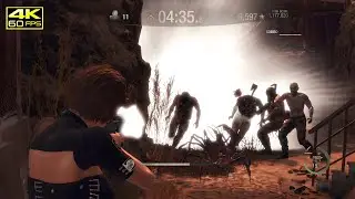 resident evil 4 remake mercenaries jill  got S++ on island on hard mode