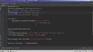 Filedialog Python Tkinter #49