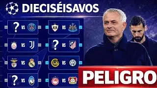 &iexcl;ESTOS SON LOS EMPAREJAMIENTOS DE DIECISEISAVOS DE LA CHAMPIONS LEAGUE!