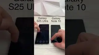 Galaxy S25 Ultra vs Galaxy Note 10 Brightness Test! 🌞 Wait Until the End! 🔥 #Samsung #Tech #Shorts