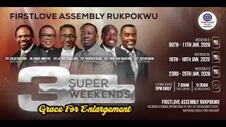 3 Super Weekend &ndash; Sunday Service 25th January 2026 | Grace for Enlargement
