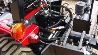 Mahindra Max 25 HST 4wd tractor walkaround