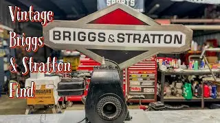 Vintage Briggs & Stratton Motor Find