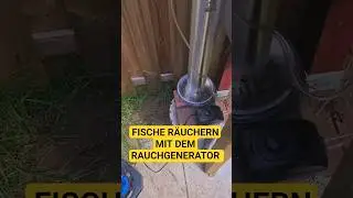 Fische r&auml;uchern mit dem Rauchgenerator