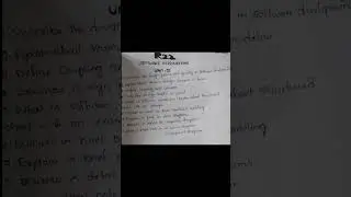 #btech #importantquestions #notes #r22 #shortsvideo #softwareengineer #onlineclasses #shorts
