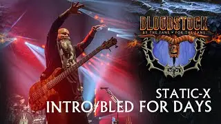 STATIC-X - LIVE Intro / Bled For Days | Bloodstock 2025 🔊