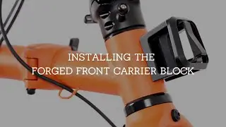 Установка кованого переднего кронштейна на ваш Brompton