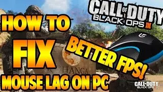 How to Fix MOUSE LAG in Black Ops 3 PC! + BETTER FPS! (Black Ops 3 PC Mouse Lag Fix)
