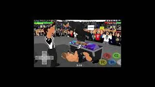 Brock Lesnar F5's Paul Heyman at Summerslam 2022 - WR3D 2K22