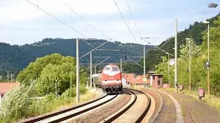 Impressionen vom Saale-Sormitz-Express 2019 - Mit der BR 229 unterwegs auf der Sormitztalbahn