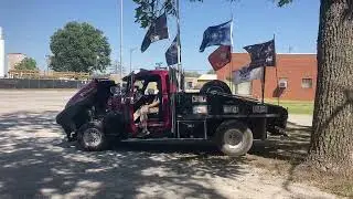 Pickup Chevrolet au mus&eacute;e 