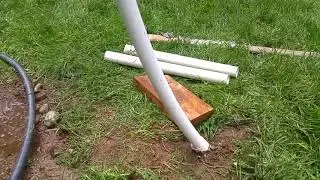 Homemade PVC net setup, Super easy, super cheap, removable | Badminton, Volley Ball.