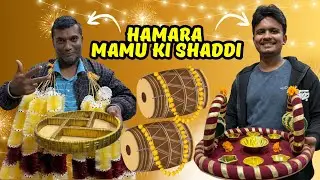 HAMARA MAMU KI SHADDI😂MEHNDI KA SARA SAMAN KI SHOPPING HOGAI🛍️