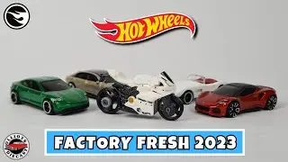 Hot Wheels Factory Fresh 2023 - The Complete Set Including the Treasure Hunt Ducati 1199 Panigale