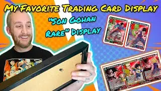 Trading Card Display Frame | Full Set of Son Gohan Rare Cards