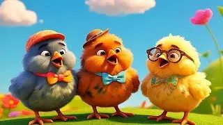 5 Little Chicks Song for Kids | Cute Nursery Rhymes for Toddlers in English - Toddler Tv
