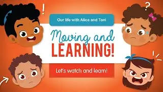 Learn Feelings and Emotions for Kids! Moving and learning