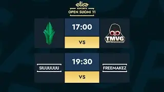 Elisa Open Suomi 11 | Runkosarja
