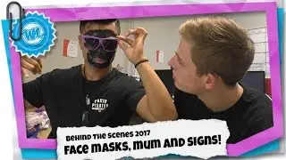 Charcoal Face Masks, Mothers Day and Sign Language! | Behind the Scenes 2017!