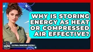 Why Is Storing Energy As Heat Or Compressed Air Effective? - Electrical Engineering Essentials