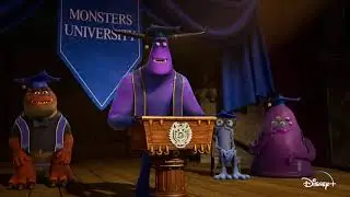 Deleted Scene: Tylor&rsquo;s Graduation | Monsters At Work | Disney+