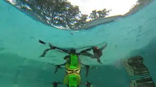 TBS source one 7 inch at the pool