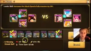 summoners war arena episode 23 rank 500 last day before rewards