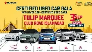 Suzuki Certified Used Car Gala Islamabad Part 1 | Tulip Marquee | 04 Sep 2023 | Eye On Wheels By AA