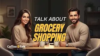 How to Talk About Grocery Shopping in English ☕🛒 | Conversation Practice