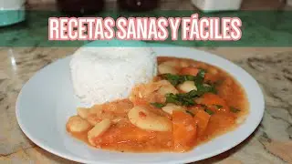 Pallares con zanahorias. Rápido, fácil y saludable. Nivel principiante
