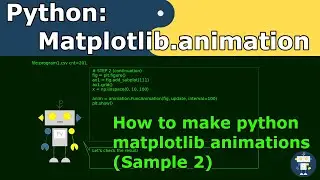 How to make python matplotlib animations (Sample2)