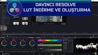 DaVinci Resolve - LUT İndirme ve Oluşturma