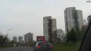 Arriving to Burgas by car