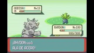 POKEMON EMERALD | RHYDON | ALA DE ACERO | STEEL WING