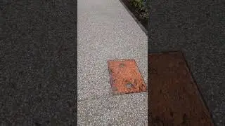 #driveways #backyards #exposed aggregate concrete #construction@contractors @construction