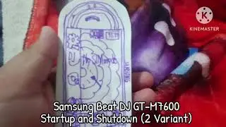 Samsung Beat DJ GT-M7600 Startup and Shutdown (2 Variant)