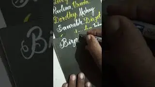 Artist Dayaram Jaitpuri is live! comments your name |  calligraphy | handwriting