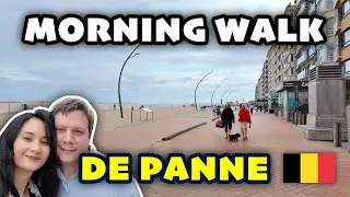 Jalan santai di pantai De Panne, Belgia! 🇧🇪